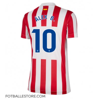 Atletico Madrid Alex Baena #10 Hjemmedrakt Dame 2025-26 Kortermet Atletico Madrid Alex Baena #10 Hjemmedrakt Dame 2025-26 Kortermet